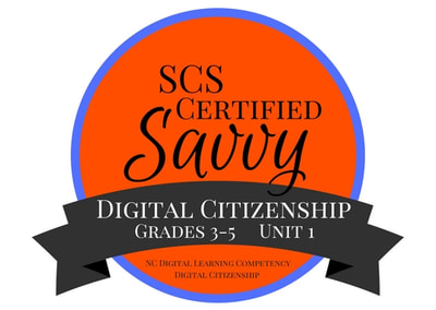 Digital Citizenship Grades 3-5 Unit 1 Badge