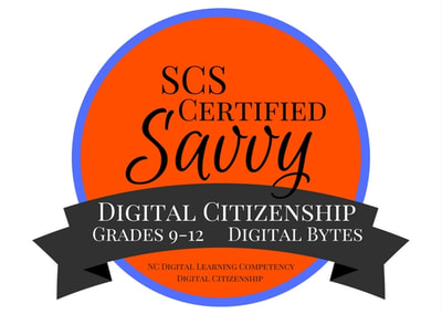 Digital Citizenship Grades 9-12 Digital Bytes Badge