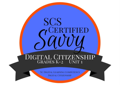 Digital Citizenship Grades K-2 Unit 1 Badge